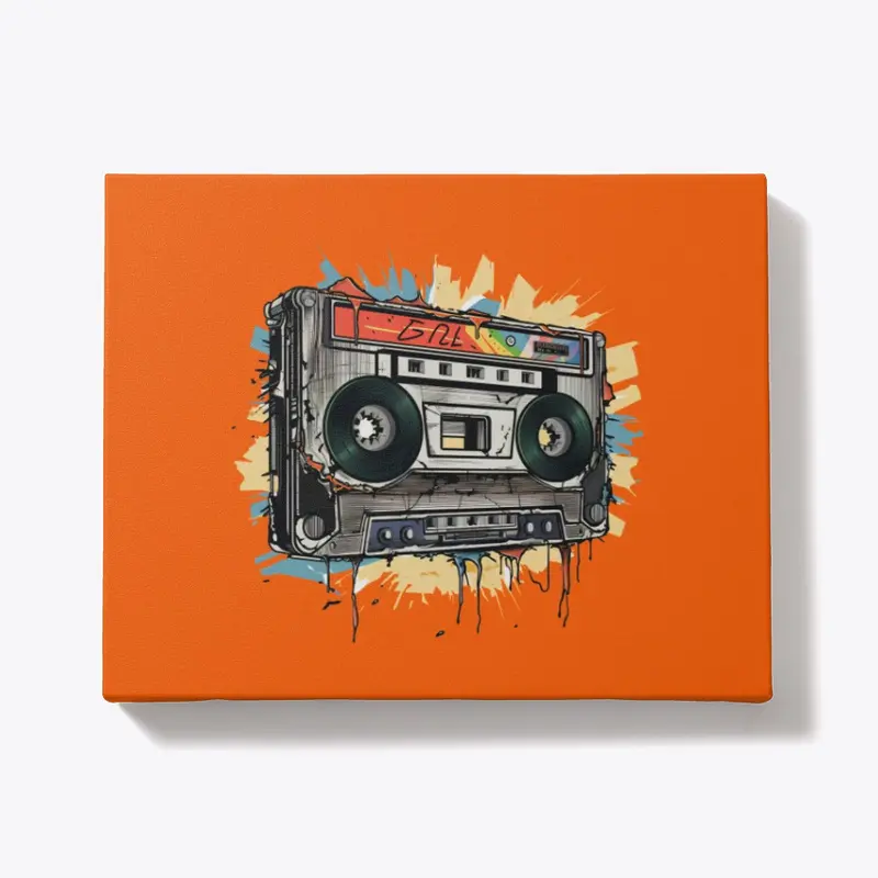 Vintage Boombox Blast Tee