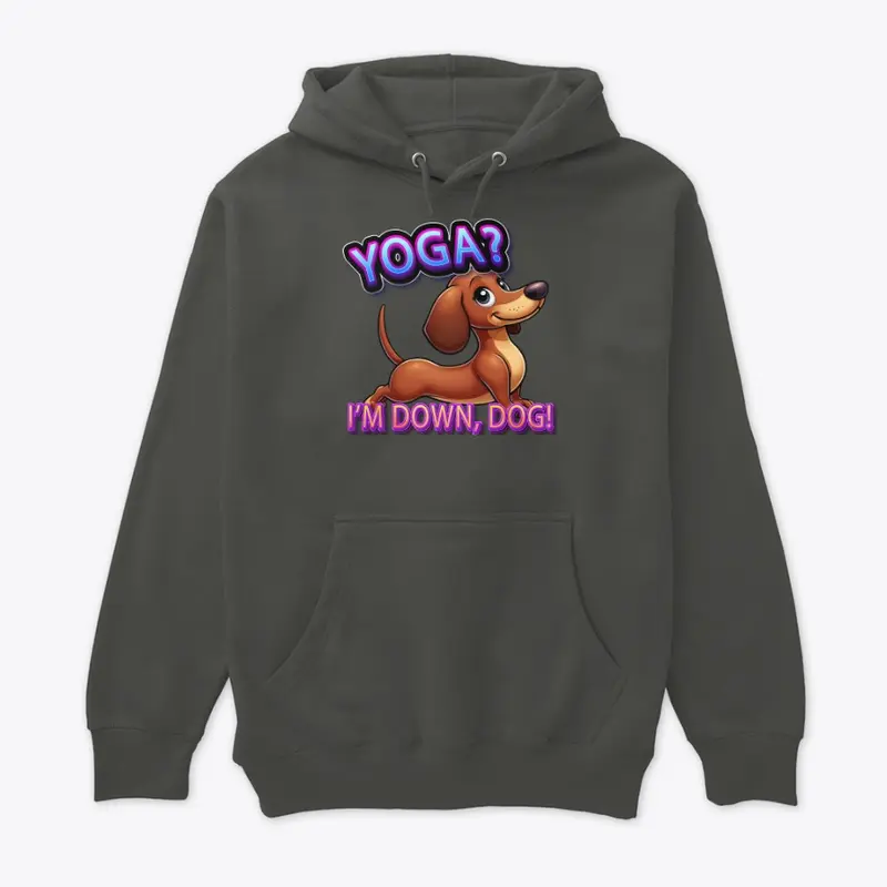 Dachshund Downward Dog Yoga Tee