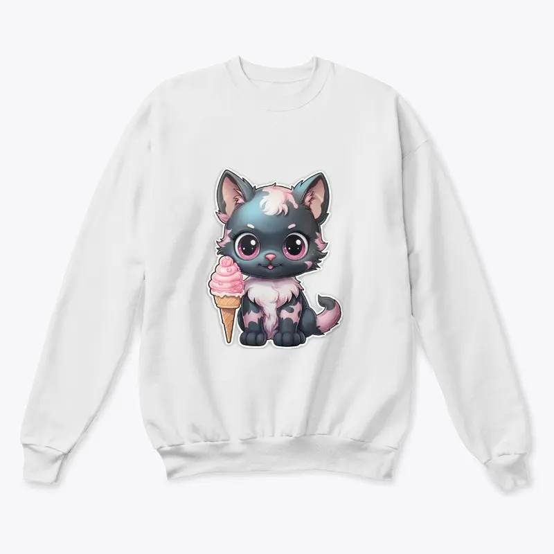 Sweet Whiskers Ice Cream Tee