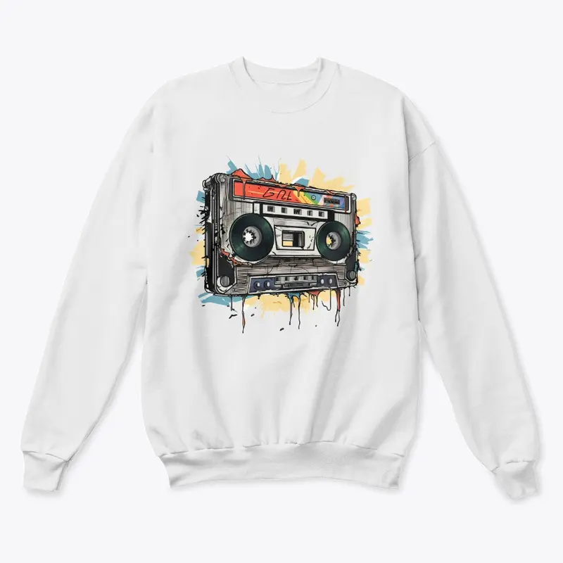 Vintage Boombox Blast Tee