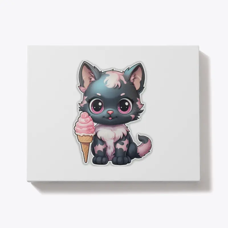 Sweet Whiskers Ice Cream Tee