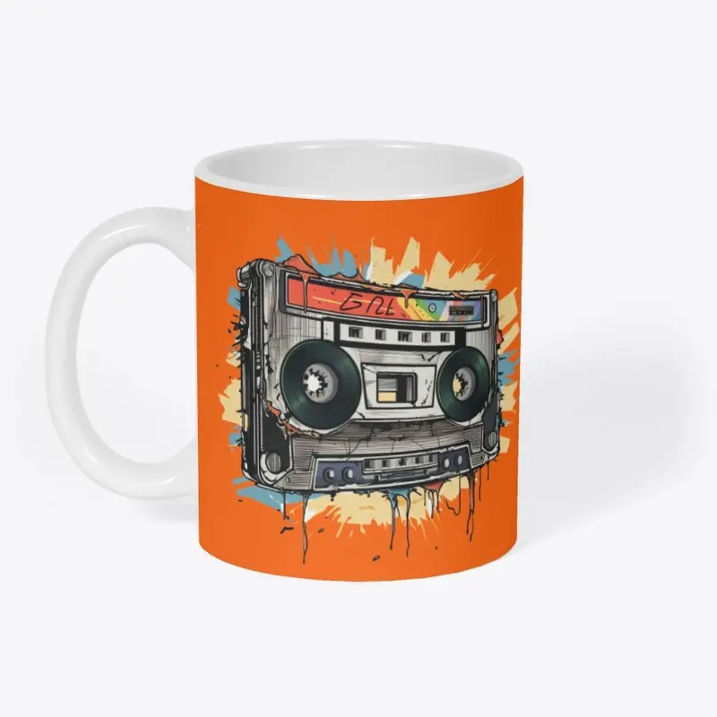 Vintage Boombox Blast Tee