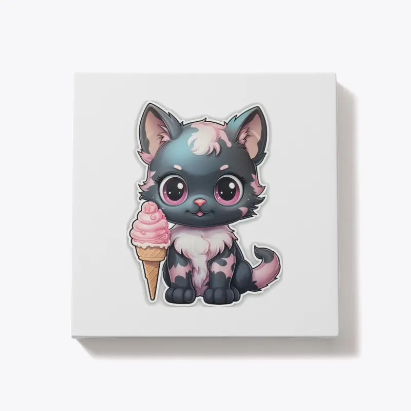 Sweet Whiskers Ice Cream Tee