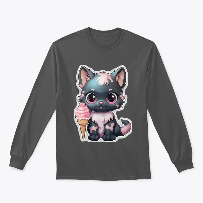 Sweet Whiskers Ice Cream Tee