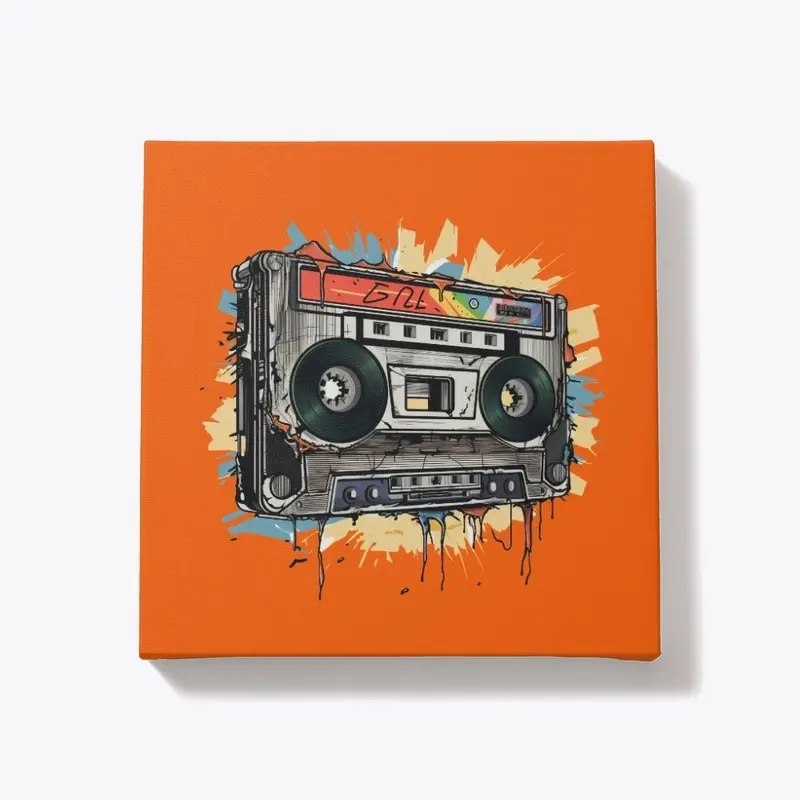 Vintage Boombox Blast Tee